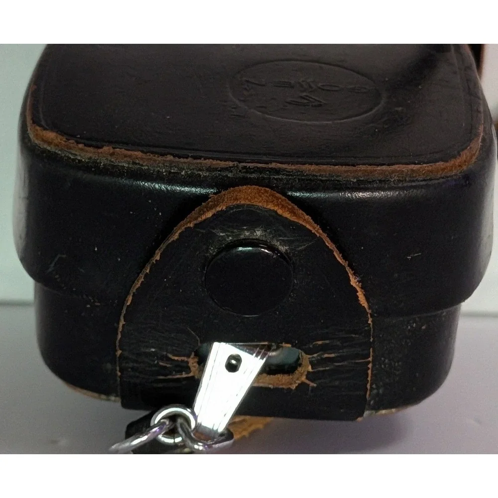 Gossen Sixtar CdS Light Meter Vintage West Germany Black Leather Case Strap Good